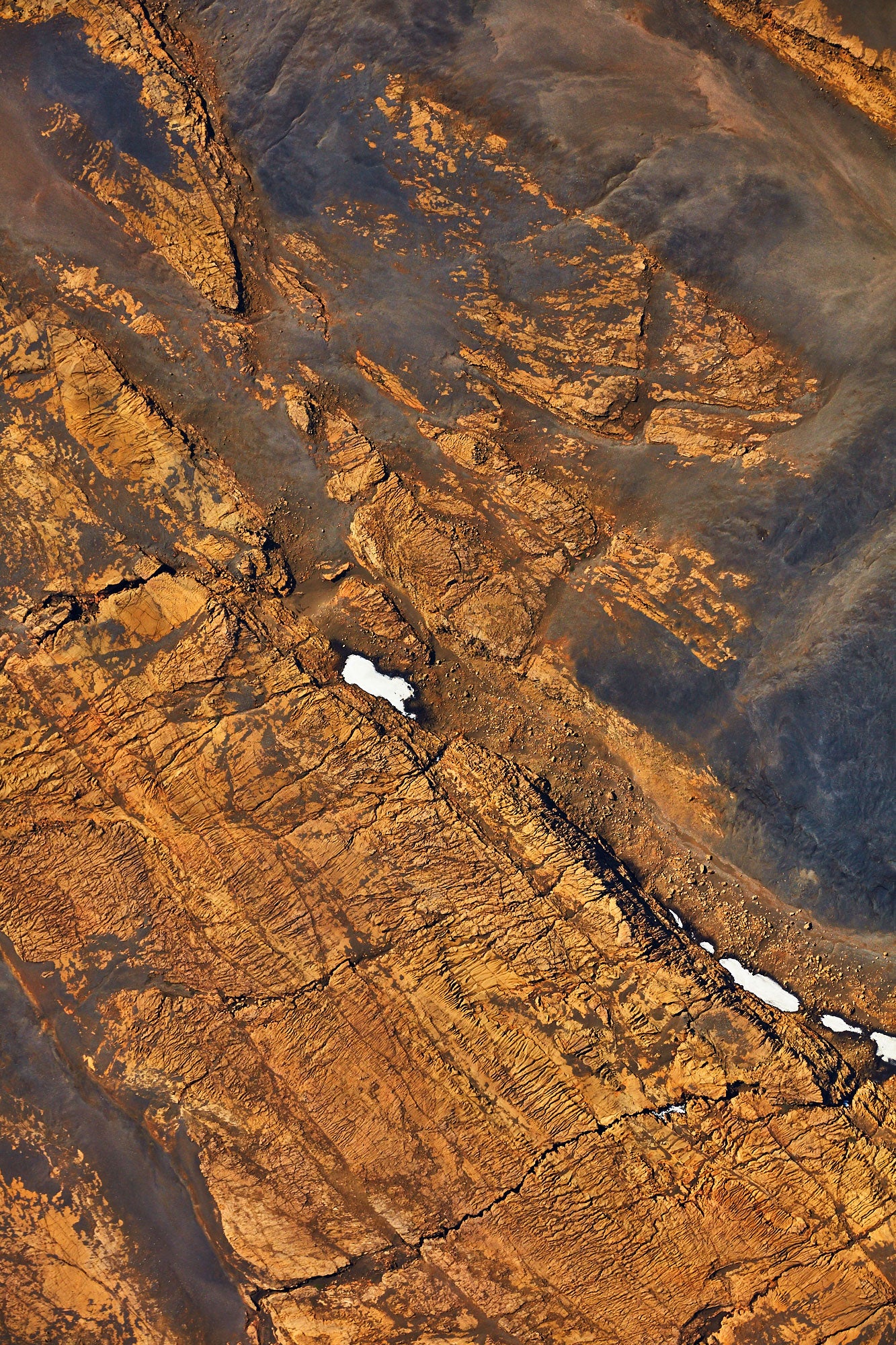 Golden, Iceland, Vertical Print
