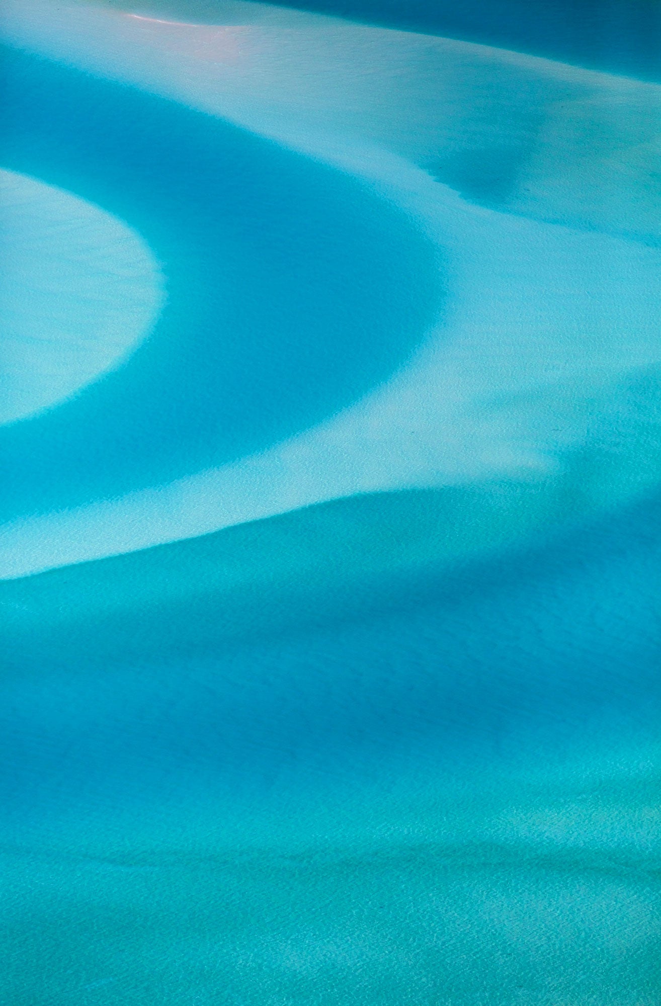 Swirls, Whitehaven Beach, Vertical Print