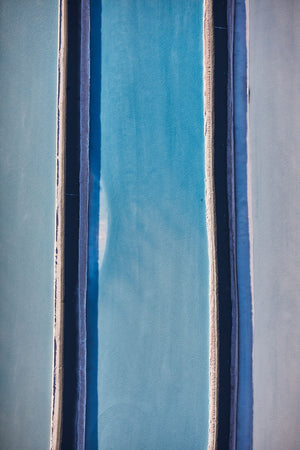 Blue Dye, Moab, Portrait Print