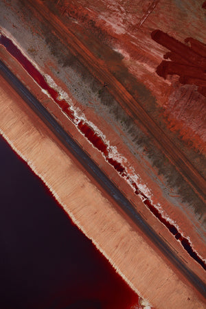 Red Mud, Western Australia, Vertical Print