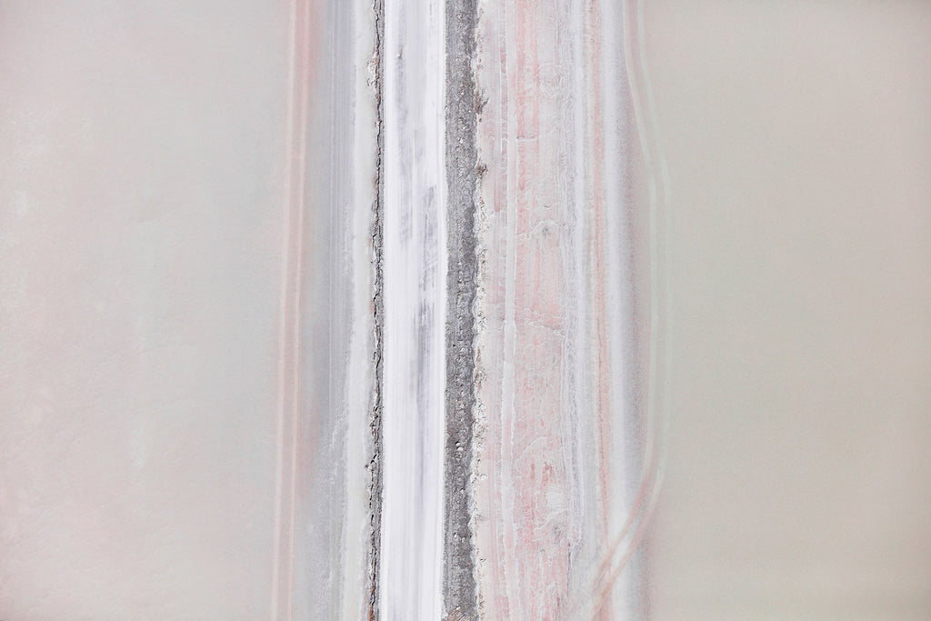 Sun Bleached, Great Salt Lake, Horizontal Print