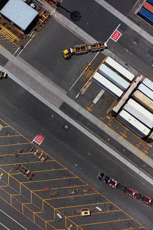 Loading Zone, Botany Bay, Vertical Print