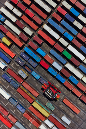 Cargo, Botany Bay, Vertical Print