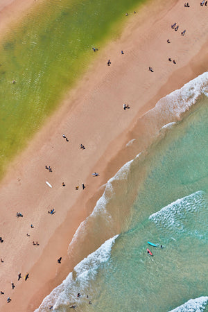 The Pass, Byron Bay, Vertical Print