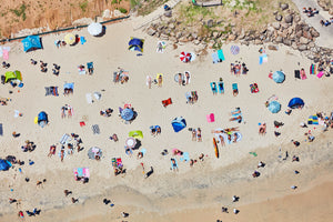 Sunbathers, Byron Bay, Horizontal Print
