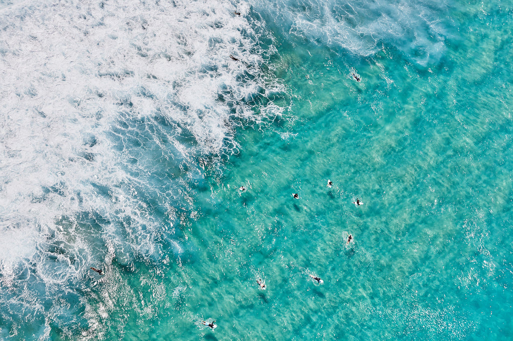 Tamarama Surfers, Horizontal Print