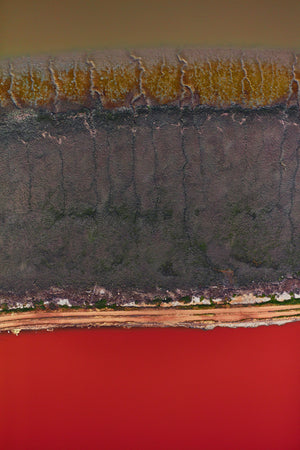 Aerial photography from a doorless R22 helicopter over the San Francisco Bay Cargill Salt Ponds. Limited & open edition fine art prints available for purchase. 