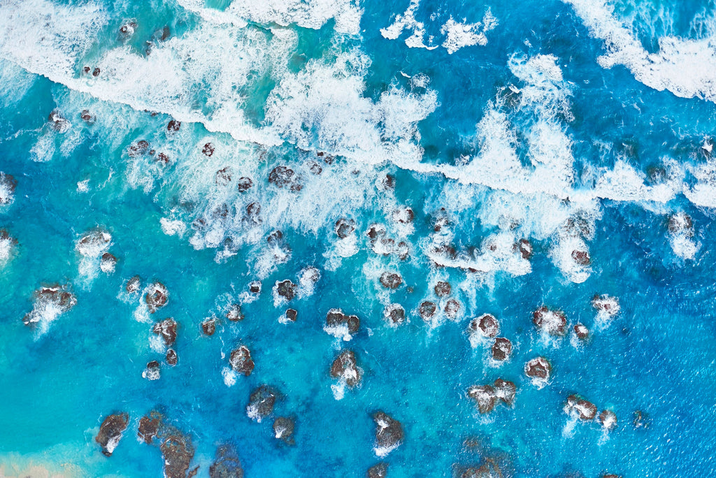 Crashing Waves, Kalbarri, Horizontal Print