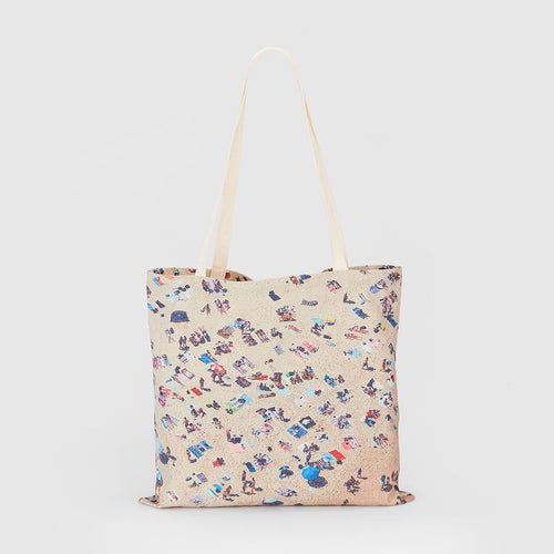 Bondi Crowd Canvas Tote Bag