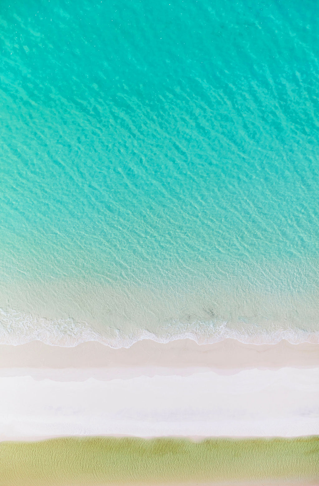 Layers, Whitehaven Beach, Vertical Print